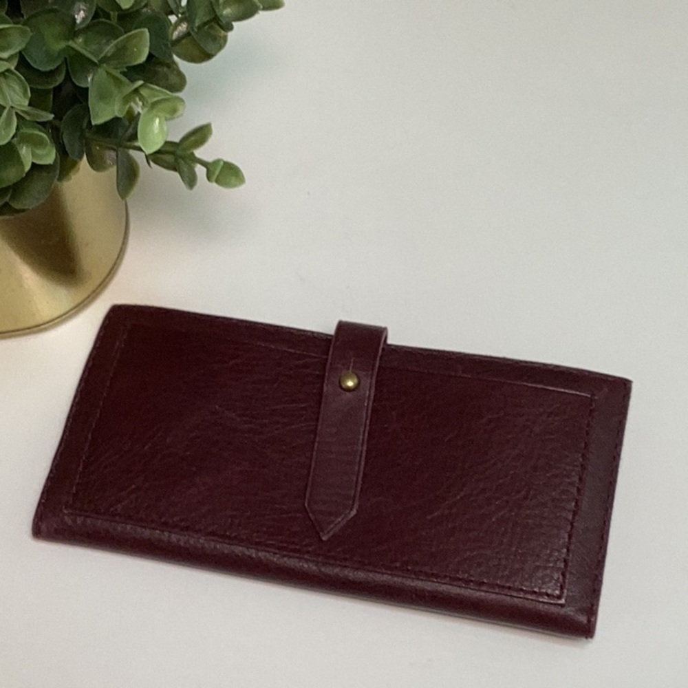 Madewell The Leather Post Wallet